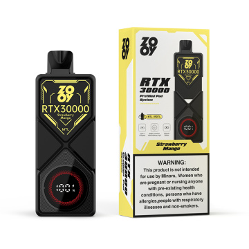 ZOOY RTX 30000 Puffs Disposable Vape Wholesale Netherlands
