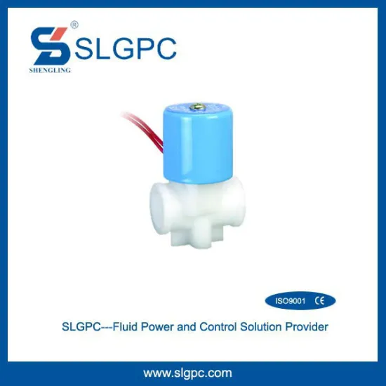 Normally closed 2 Way 12v solenoid valve plastic SLG-2