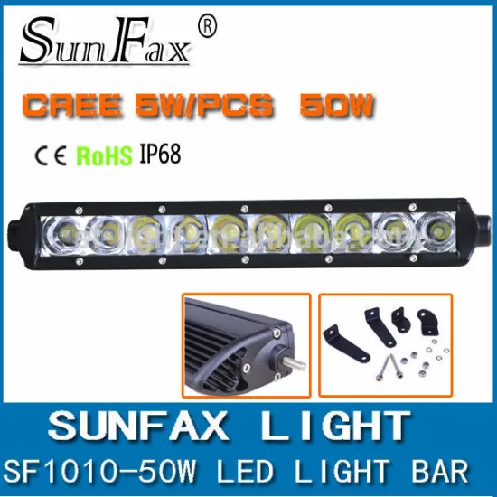 Best Price 50w C REE 4x4 led driving light bar, working light bar for tractor , truck, offroad