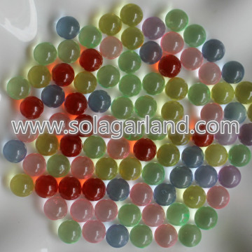 Perles lâches rondes en cristal acrylique 4/5/6 / 8MM sans trou