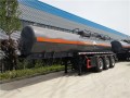 19000 liter Semi-släpvagnar med tre axlar kemiska vätsketankar