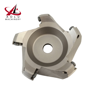 China KM12 63-22-5T Alloy End Mill 45 Degree Indexable Face Milling Cutter for SEKT1204 Carbide Inserts