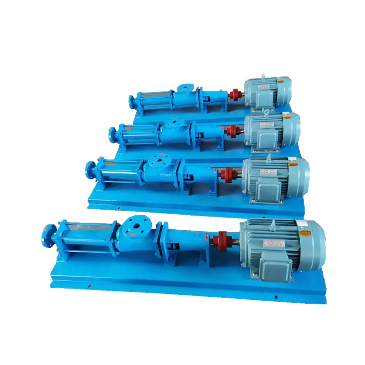 Industry Slurry Fluid Electric High Quality Single Screw Progressive Cavity Pump Oil Rotary Pump