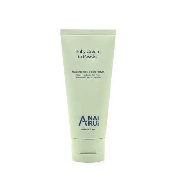 Wick Away Wetness: Natural Plant Baby Cream Powder