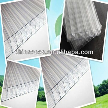 7 Layer X structure Polycarbonate Hollow PC Sheet