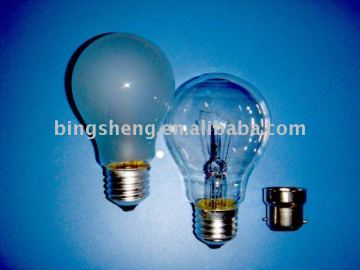 General A19 Clear incandescent bulbs