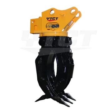 YTCT Timber Grab Wood Grappler Rotating Excavator Grapple