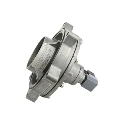 Right angle airflow control solenoid valve