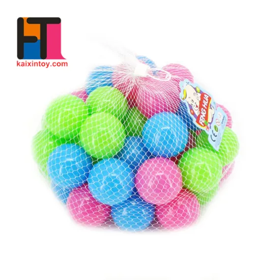 10287716 Ball Pool Toys 6cm PE Plastic Children Balls For Ball Pit
