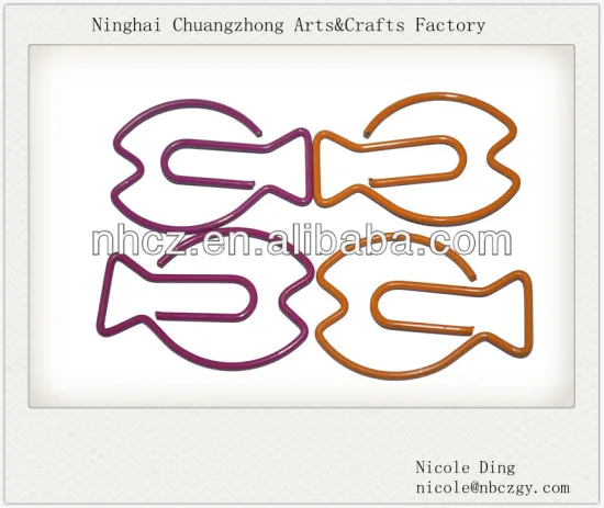 Abyssal Fish Shaped Paper Clips