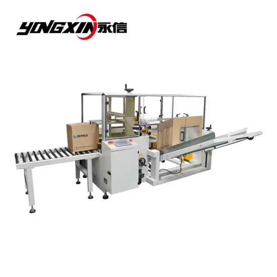 Perfume Carton Box Bottom Packaging Machine