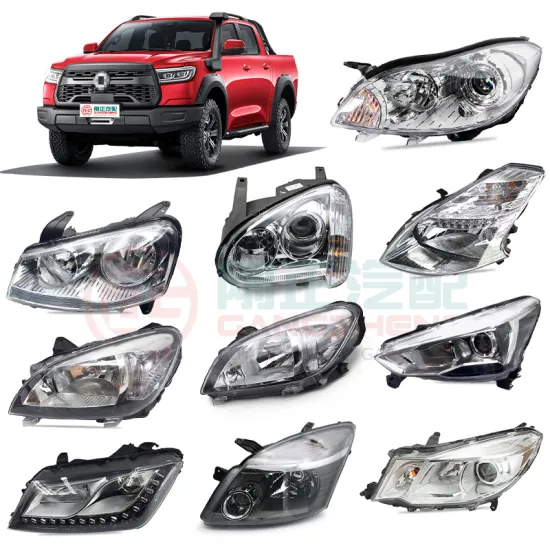 LED Headlights Assembly for Various Great Wall Models: Poer, Pao, Peri, Wingle 5 & 7, C30, C50, Cannon, M2, M4, Hover H5, and Tank 300