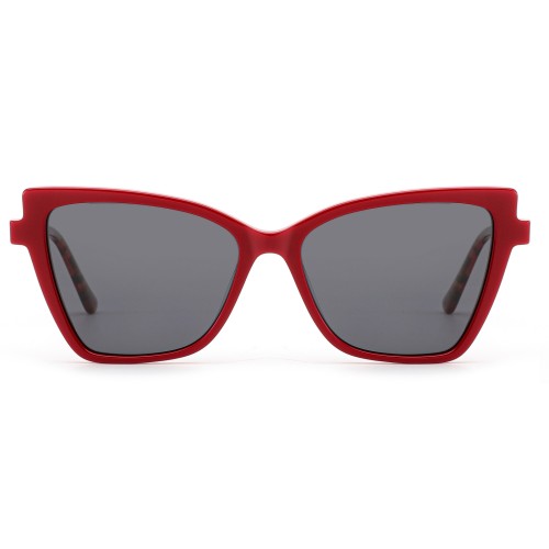 Colorful acetate sunglasses vibrant hues