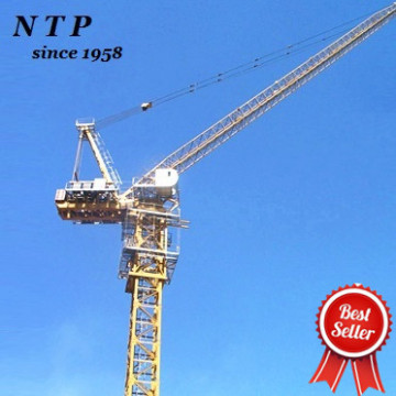 Guangxi NTP 8Tons QTD125 Construction Luffing Jib Consturction Self Tower Crane With Good Price
