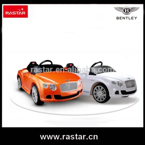 Rastar 2015 hot sell licensed ride on car 12v child electric carwith remote control
