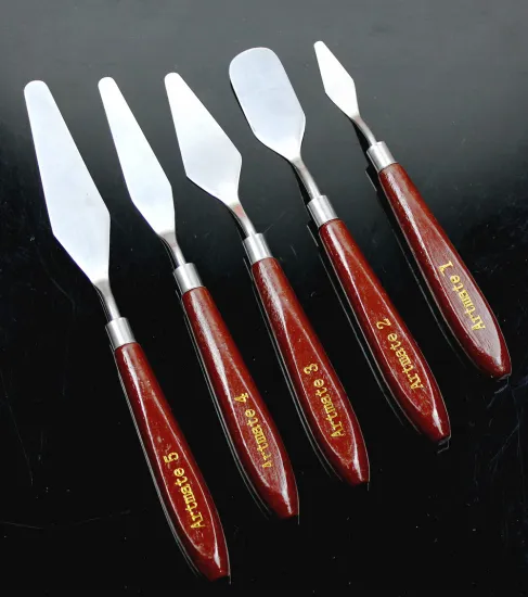 5 Stainless Steel Painting Knife Set Pallet Knife Artist's Spatula (5 PC S)