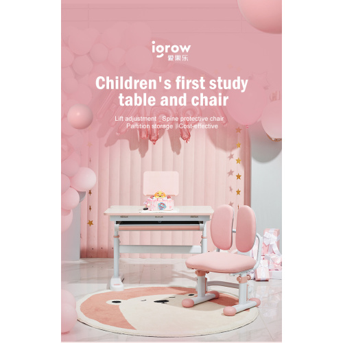 Small Childrens Desk And Chair adjustable study table with chair Factory