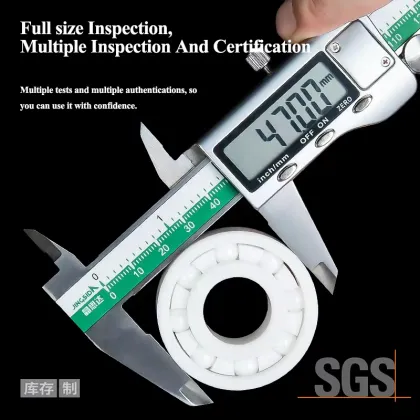 Full Zirconia Ceramic 61809 Ball Bearings - 61809CE Deep Groove Balls Bearing 61809-2RS