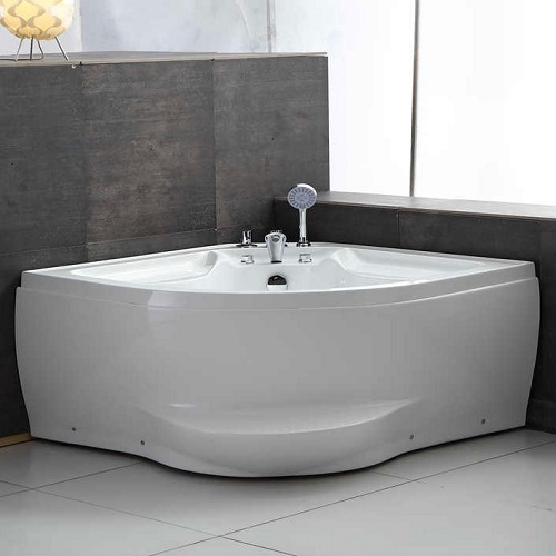 Bathtub de spa de luxo tamanho médio dois assentos banheira de massagem