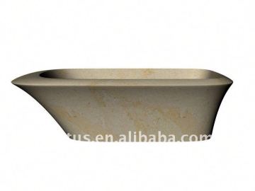 Bath-Vista-GL oval marble bathtub