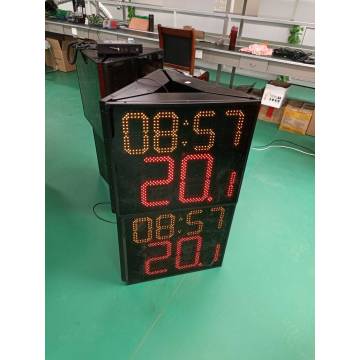 Three Side 24 seconds Shot Clock