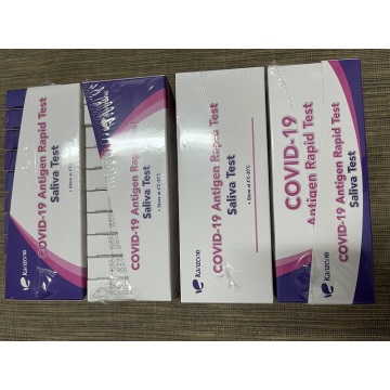 Covid-19 Saliva Midsta Test Test Test Test ကိုအသုံးပြုပြီးလွယ်ကူစွာအသုံးပြုနိုင်သည်