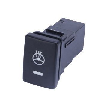 2025 High Quality Welfnobl Universal Black Plastic Push Button with MINI LED Indicator Light for Car