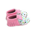 Soft Baby Leather Moccasins Girl Toddler Shoe