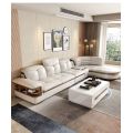 Leather sofa cowhide modern simple creative sofa