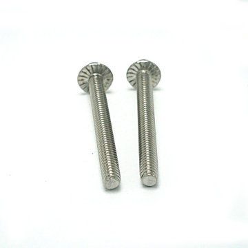 316 Stainless Steel Flange Bolts: ASTM A193 Size 2\"x8\", DIN M10 Plain Available in 16mm, 25mm, 20mm, 40mm for Industrial and Building Applications