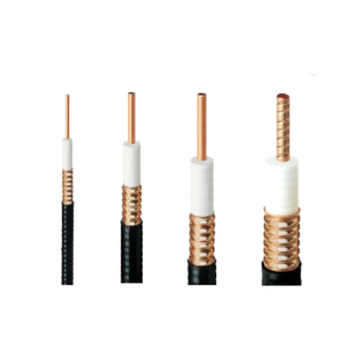 Superflexible Koaxialkabel: Wellblecher Kabel 1/4 "S 3/8" S 1/2 ", LDF4 50A, Heliax, Andrew Telecom - Low VSWR 50 Ohm