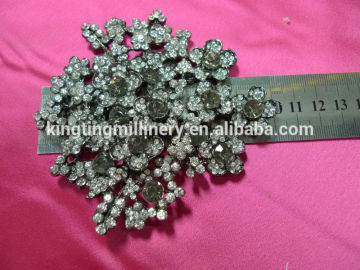 2015 new Elongated diamond flower diy wedding gown Wear Hats Accessories Accessories garment accessory