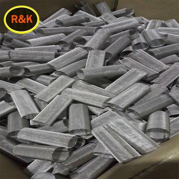 Metal wire mesh filter strainer stainless steel wire mesh cylinder filter