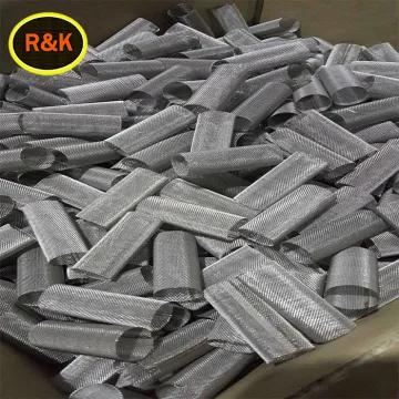 Metal wire mesh filter strainer stainless steel wire mesh cylinder filter