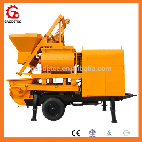 Hot sale electric motor concrete mixer with pumps price