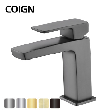 Hot And Cold Single Lever Brass Bathroom Faucets