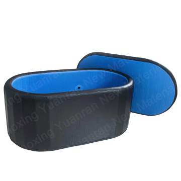 Factory Direct High Quality Double Walled Drop Stitch PVC Cold Plunge Tub with WiFi Chiller and Cover