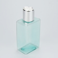 60 ml 100 ml 120 ml 150 ml 250 ml klare transparente Farbkosmetikpaket Disc Top Cap Shampoo Square PET -Flaschen