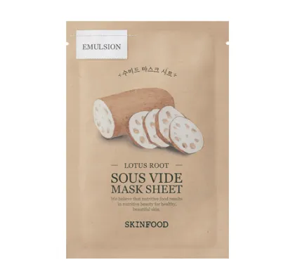 Skin Food Broccoli Sous Vide Mask Sheet for Korean Cosmetics and Facial Skin Care