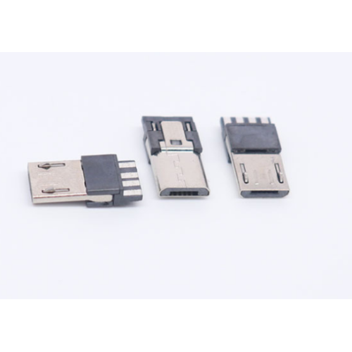 Micro USB 5P Plug Solder Front-Rear Lima