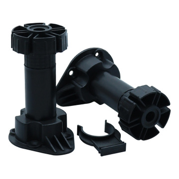 BOKE High-Quality Factory Direct Black Adjustable Kitchen Cabinet Legs