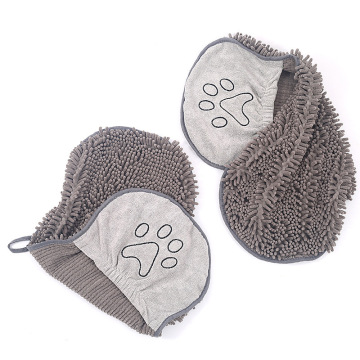 Customizable Microfiber Silicone Chenille Quick-Drying Pet Towel