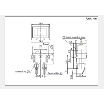 Sddje series power switch