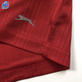 chemises sportives officielles rouges pour hommes