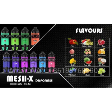 Meshking MESH-X Rechargeable Disposable Vape Kit 4000