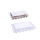 Wholesale 12 cells clear plastic quail egg tray