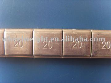 plastic-coating Lead stick-on wheel balance weights
