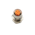 التثبيت D-Code Field-Wolding M12 Connector