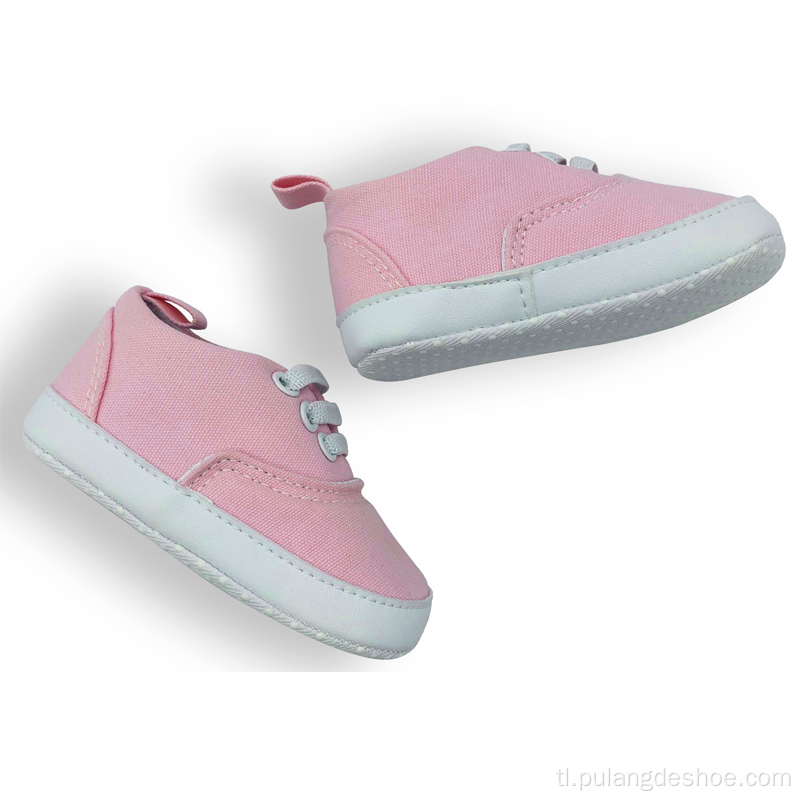 Baby Girls Infant Canvas Shoes.