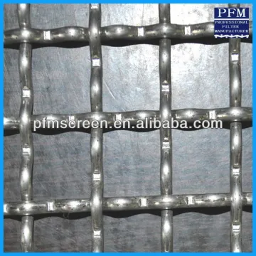 4*4Mesh Stainless Steel Crimped Mesh